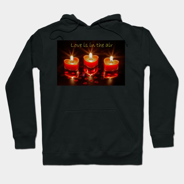 Love is in the Air Hoodie by GenuineDabber